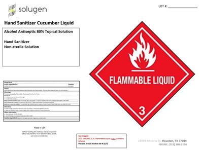 18927000 mL Label Ndc 79975-006-01 (Etoh Cucumber Liquid Front)